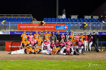event fotografie base ball against cancer by night, hoofddorp