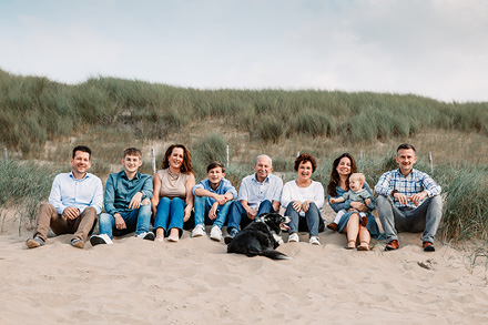familie en groepsfotografie, zandvoort