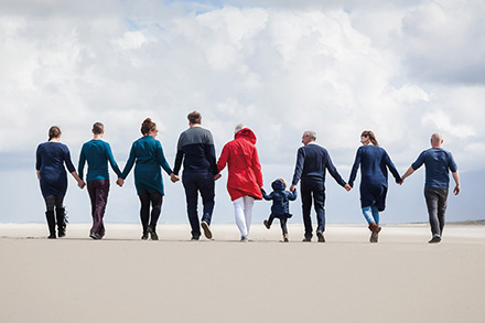 Familiefotografie en groepsfotografie Zeeland