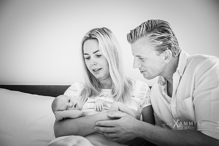 newborn lifestyle fotoshoot thuis, vijfhuizen