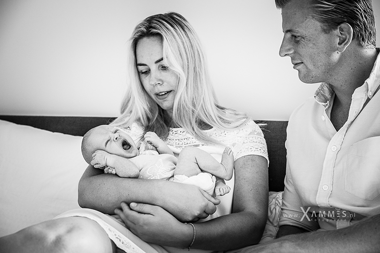newborn lifestyle fotoshoot thuis, vijfhuizen