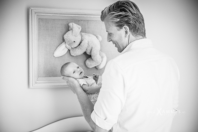 newborn lifestyle fotoshoot thuis, vijfhuizen