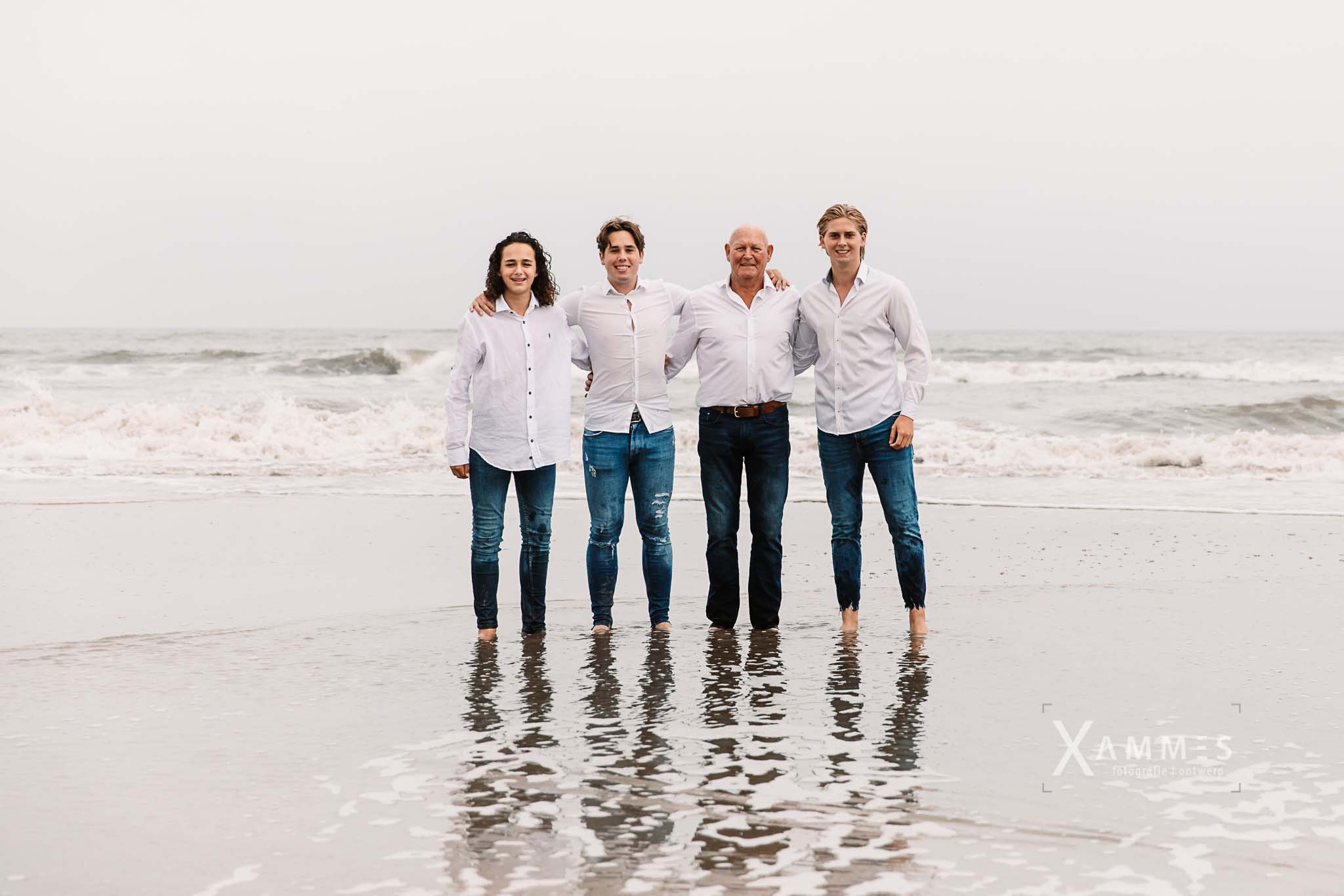 familie en groepsfotografie strand zandvoort