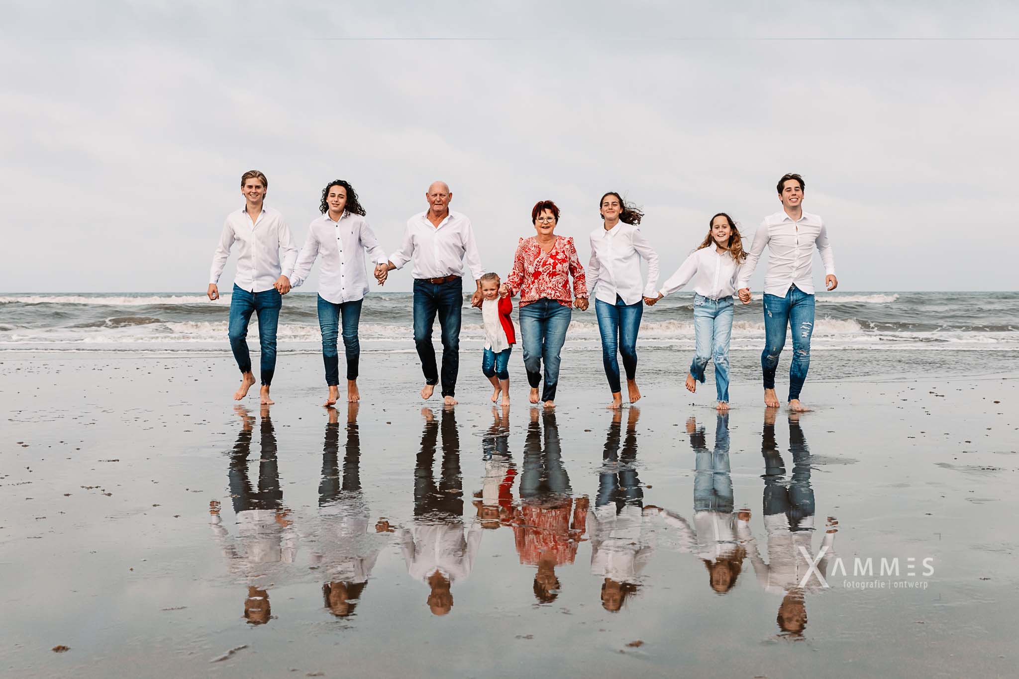 familie en groepsfotografie strand zandvoort