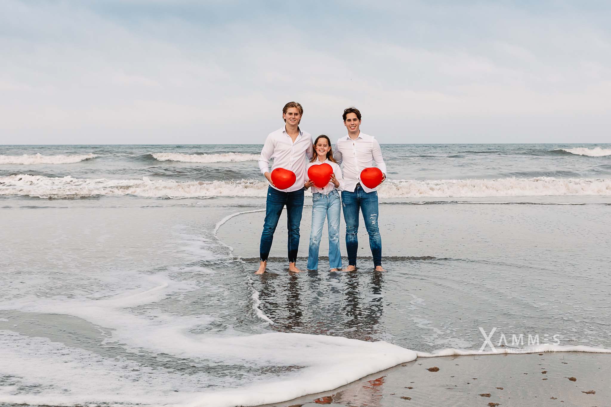 familie en groepsfotografie strand zandvoort