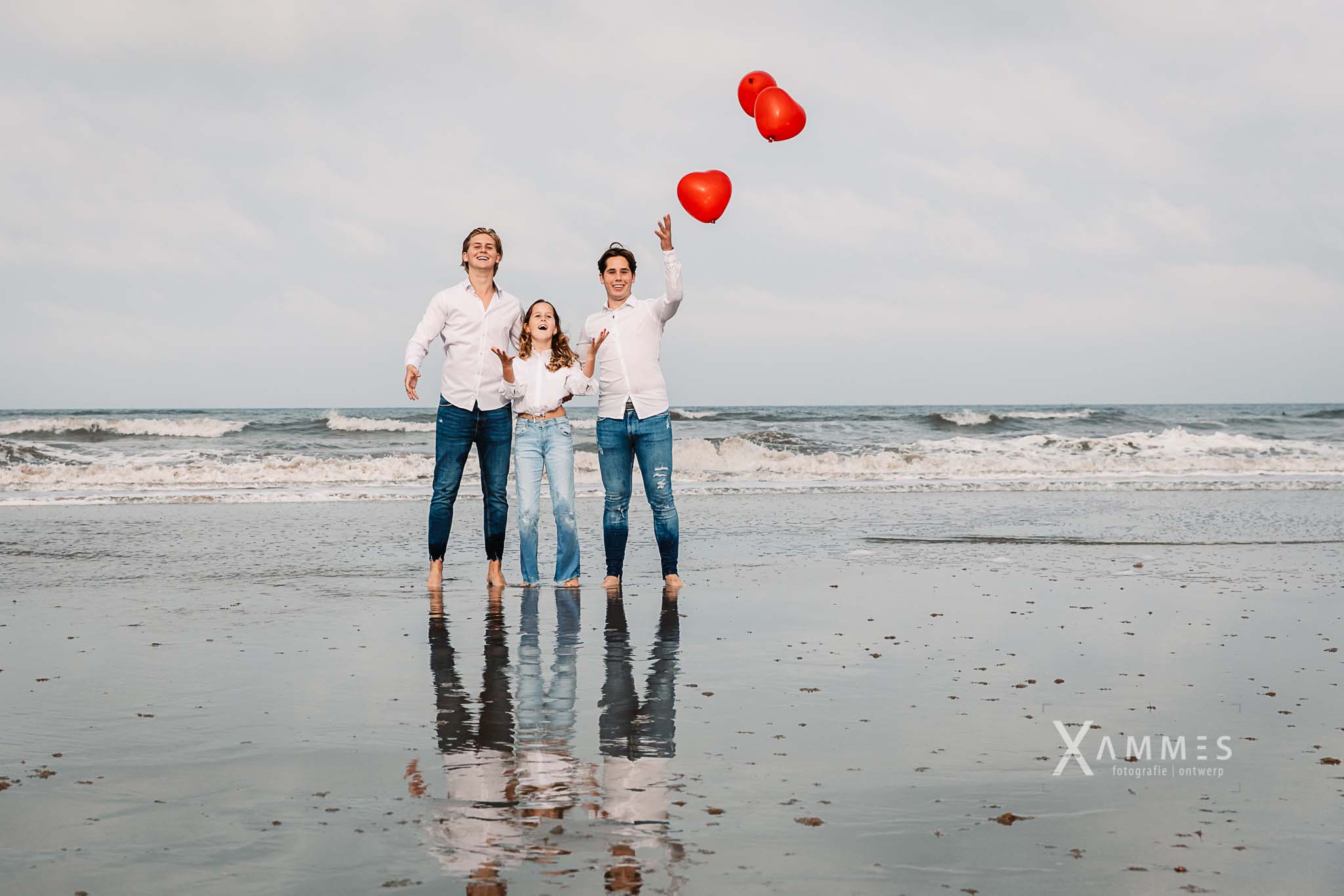 familie en groepsfotografie strand zandvoort