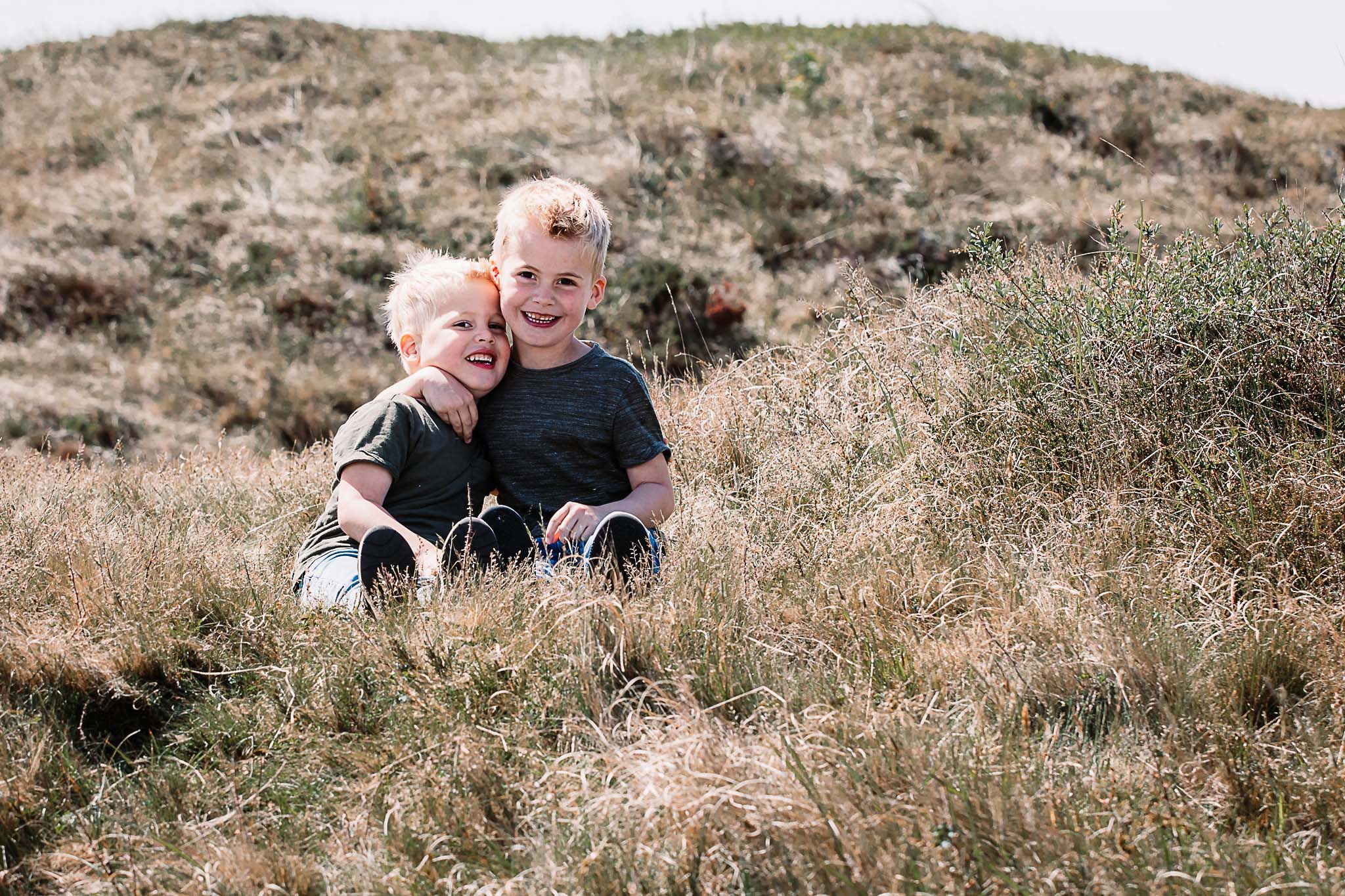 familie en groepsfotografie duinen texel