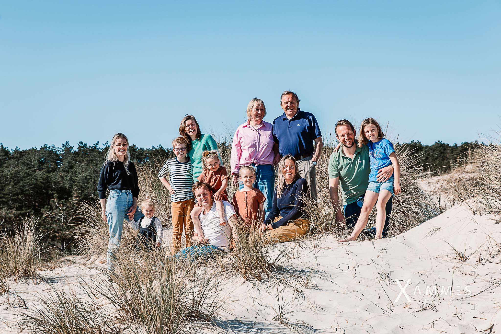groepsfotografie, familiefotografie, kinderfotografie schoorl