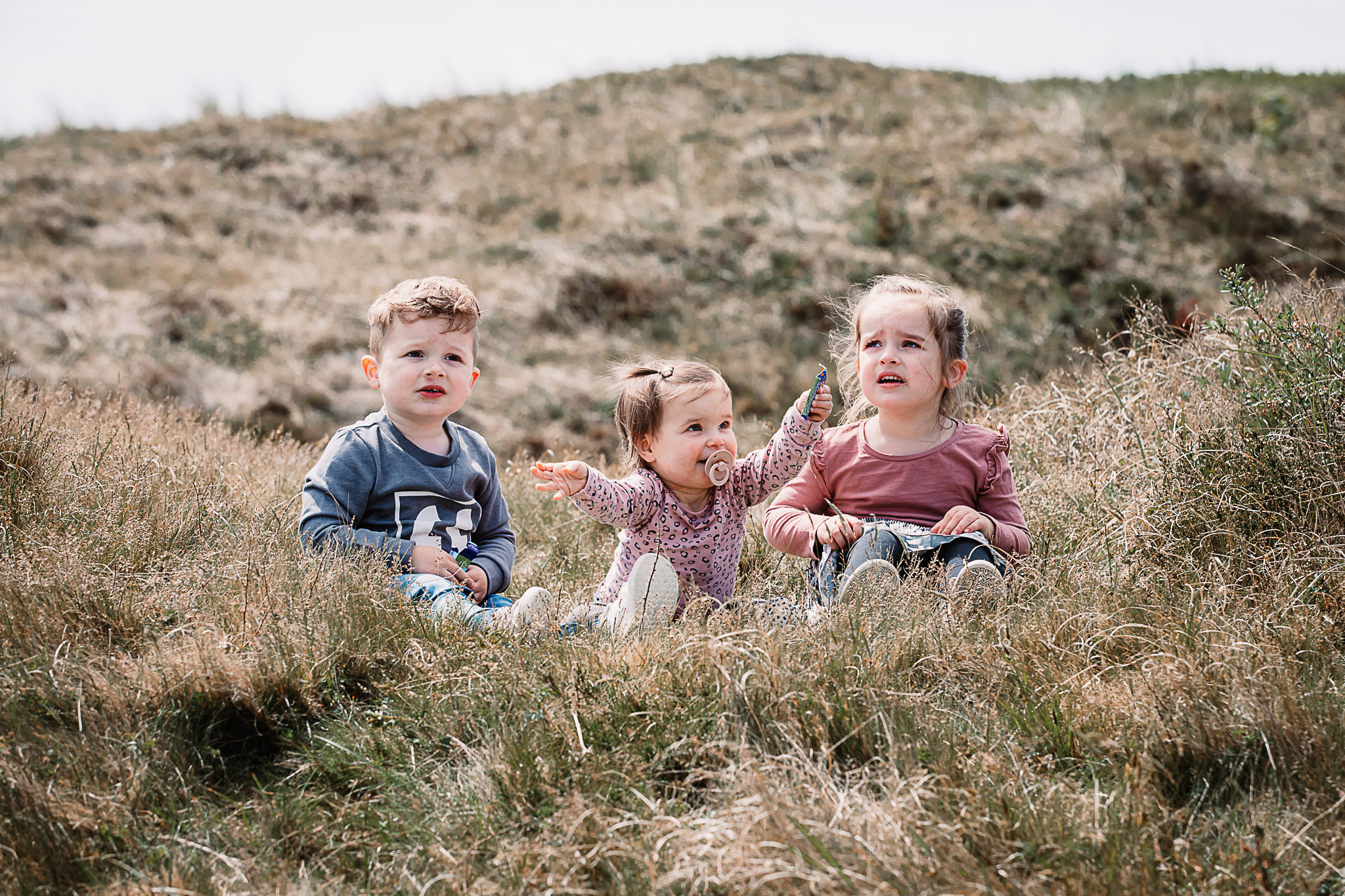 familie en groepsfotografie duinen texel