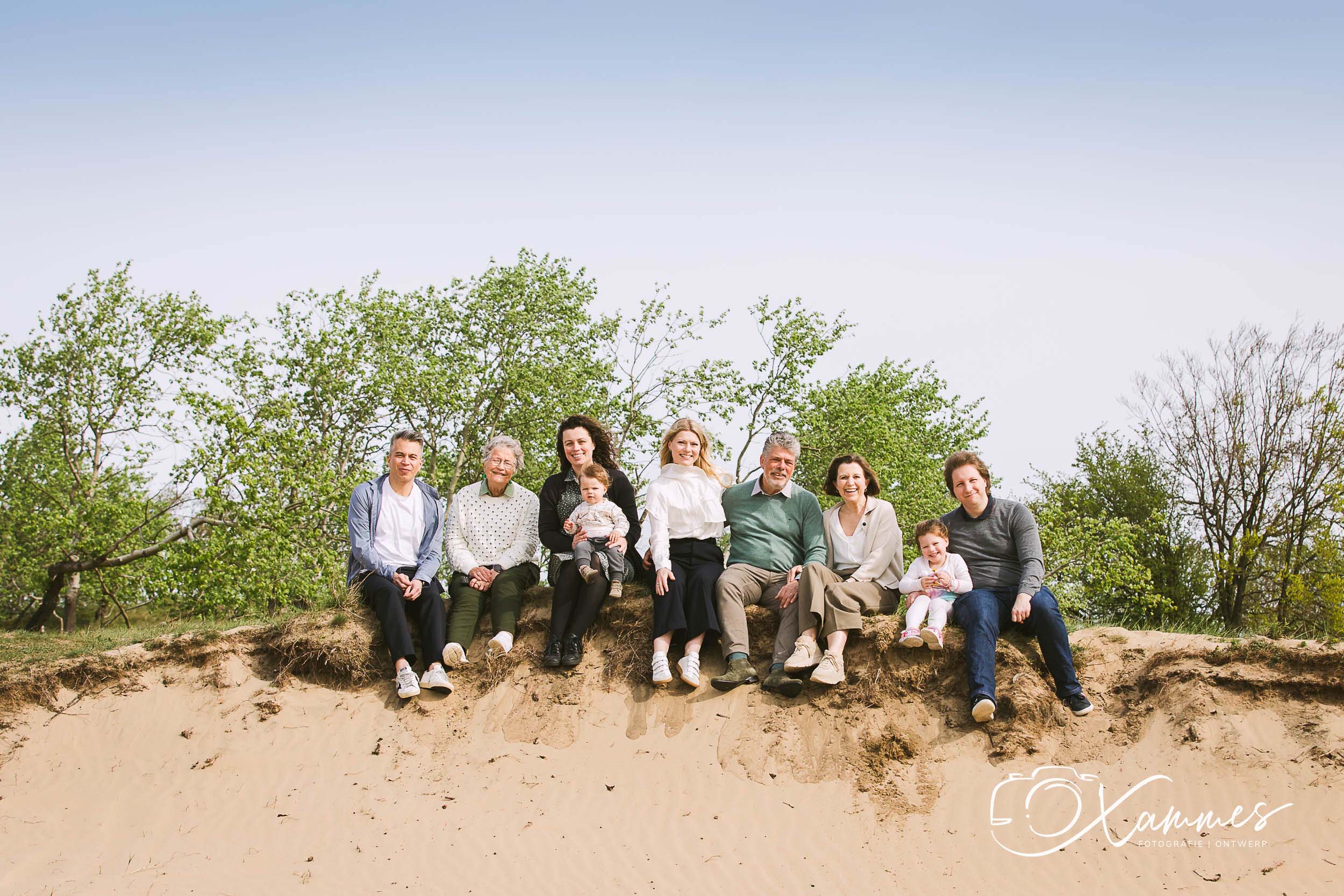 familie en groepsfotografie in de waterleidingduinen