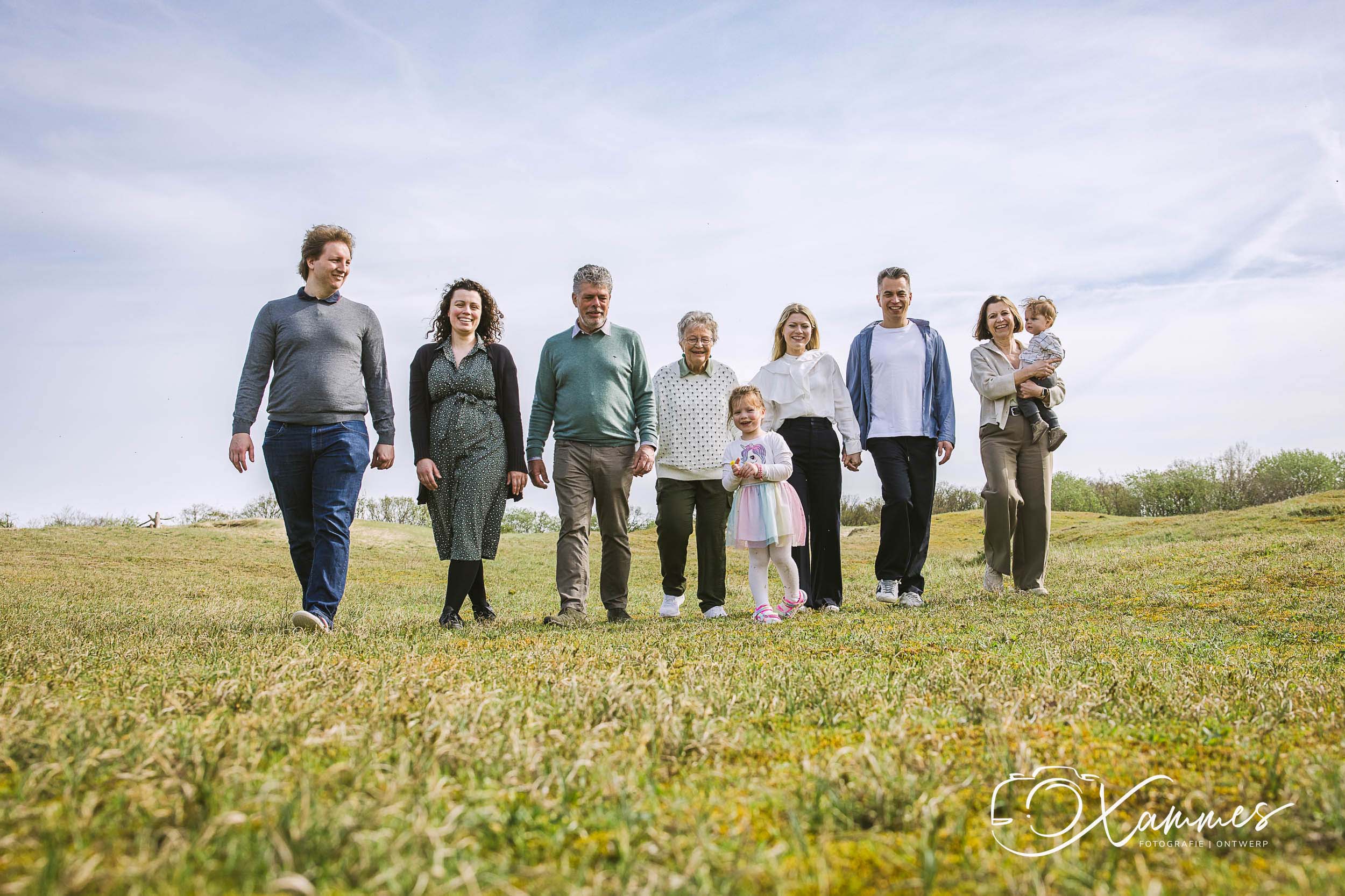familie en groepsfotografie in de waterleidingduinen