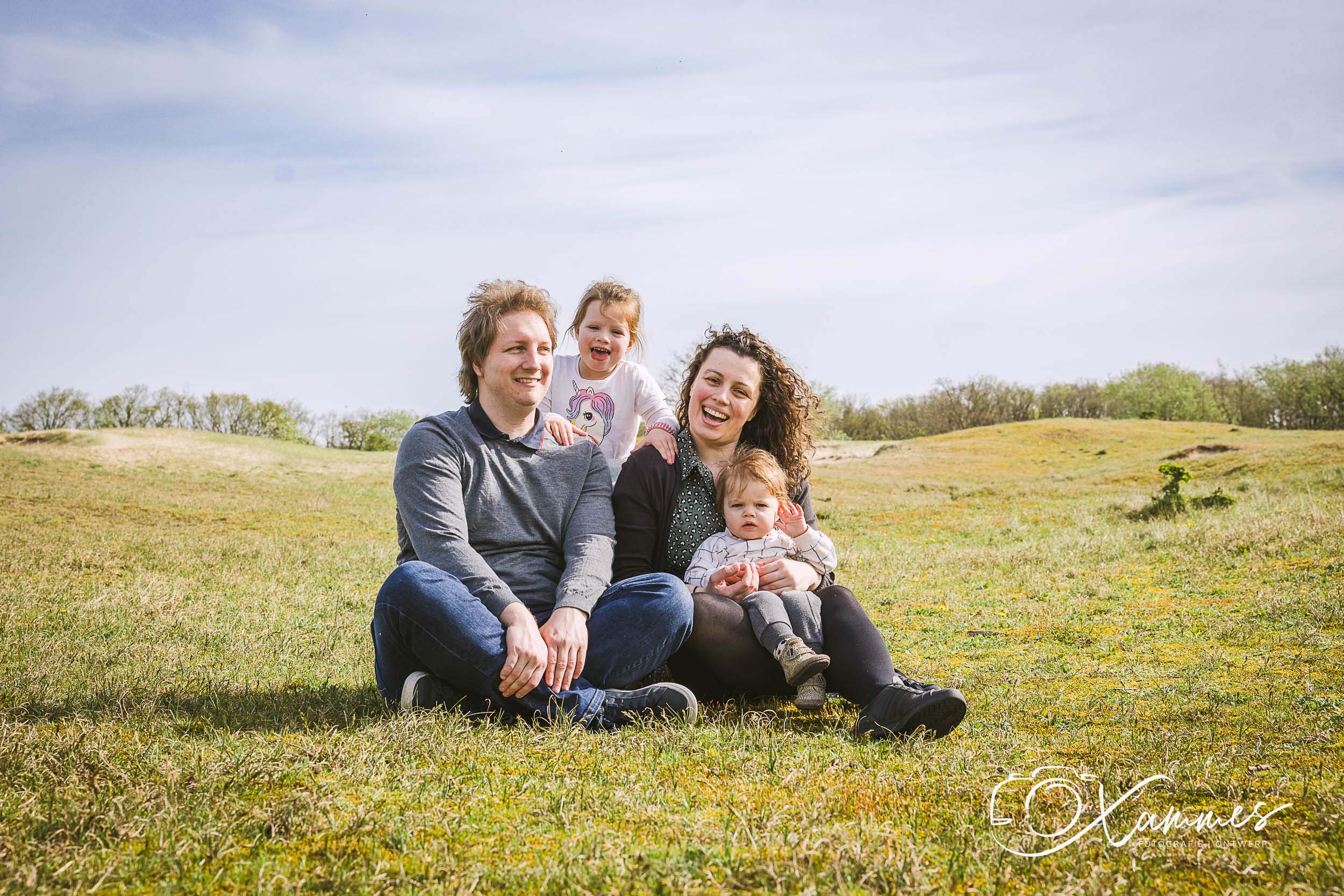 familie en groepsfotografie in de waterleidingduinen