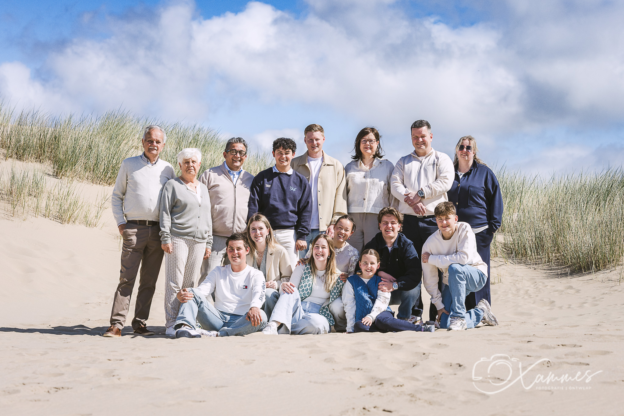 Spontane familieshoot in de duinen van Overveen