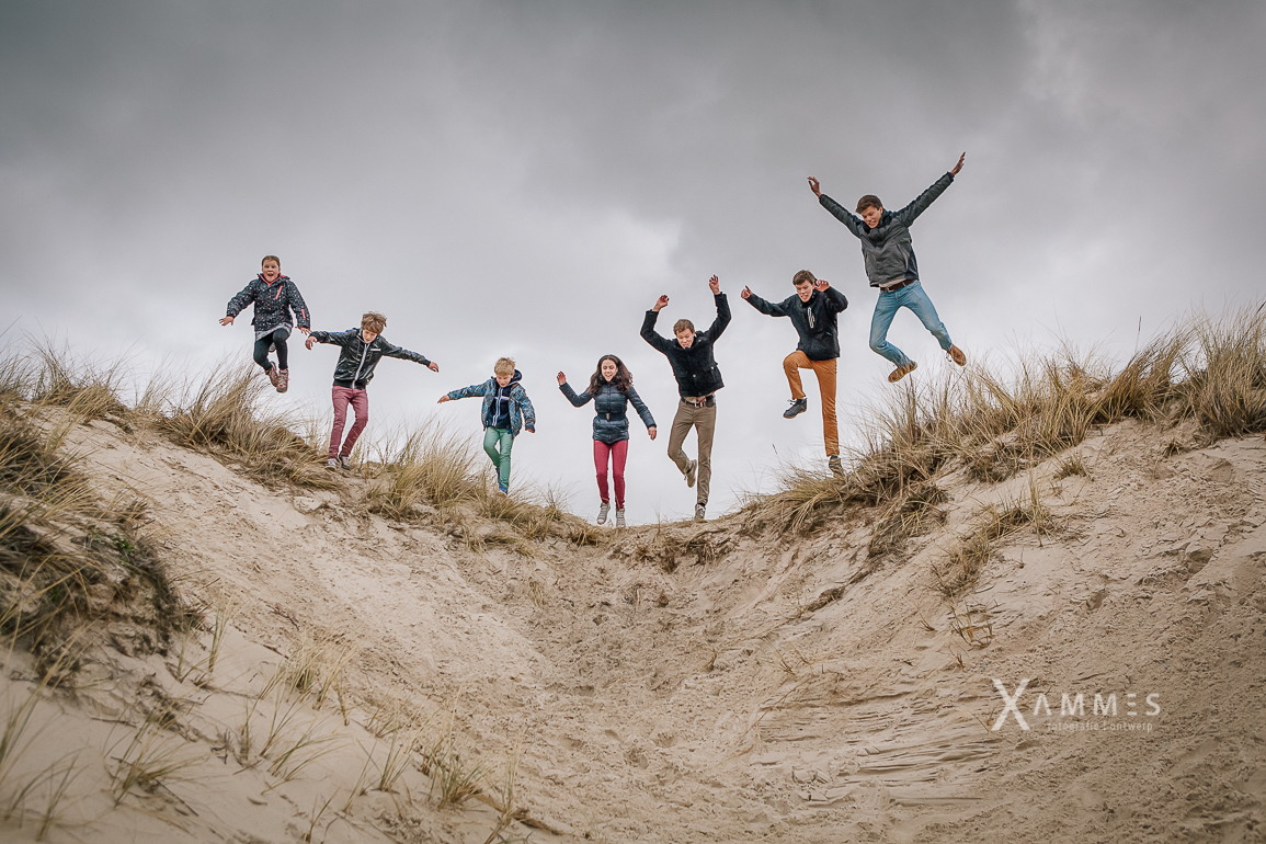 Familie en groepsfotografie in de duinen van schoorl