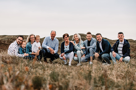 Familie fotoshoot Texel