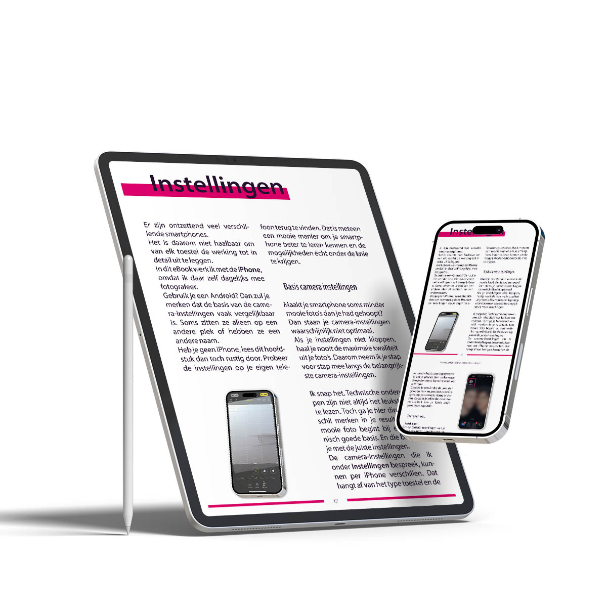 Voorbeeld uit het eBook Smartphone en iPhone fotografie met praktische fotografietips